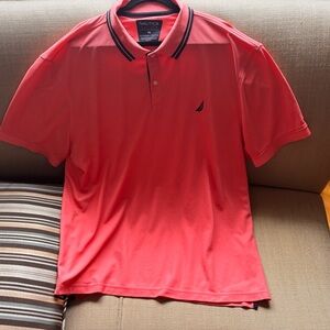 Nautica Men's Pink Polo Shirt